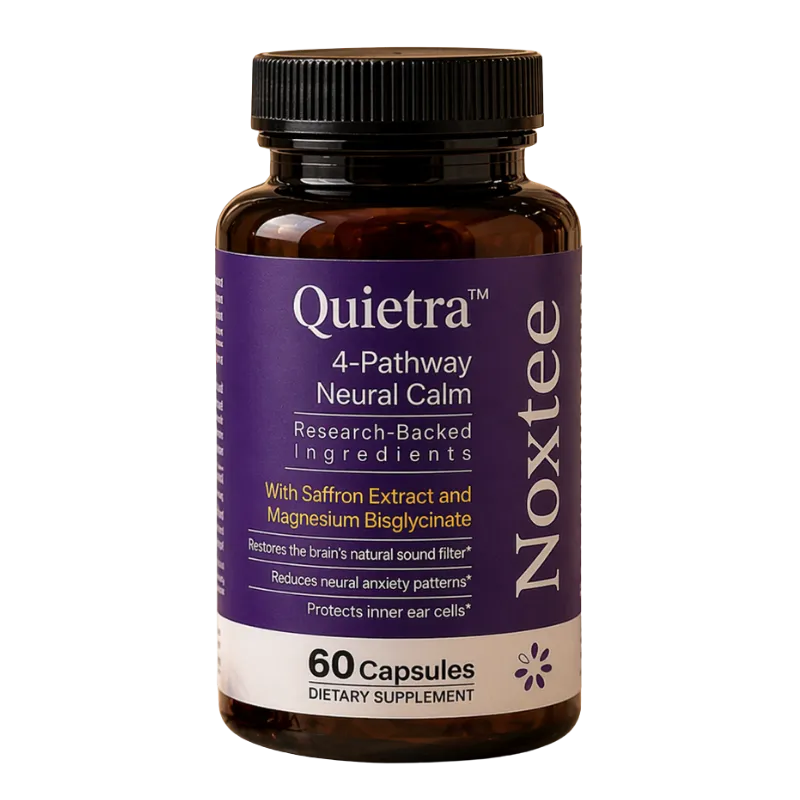 Noxtee Quietra bottle, price hidden